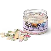 KatsAquatics Unlimited Edition Calcium - 3 Flavors in 1 Jar, for Strong Shells, Healthy Molts, 100% Natural, Does Not Dissolve in Water, Fast Sinking for Shrimp, Snails &amp; More! Biologist Made in USA