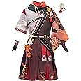 CR ROLECOS Kaedehara Kazuha Cosplay Outfit for Genshin Impact Cosplay Costume Full Set Halloween XXL