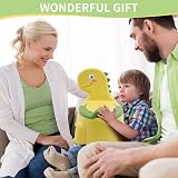 Glenmore Dinosaur Toddler Potty Training Chair with Lid Yellow view 2