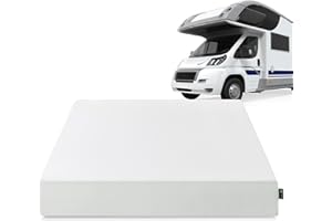 Zinus Short Queen Mattress - 6 Inch Green Tea Infused Memory Foam Mattress, RV, Camper, Trailer Mattress, Mattress in a Box, 