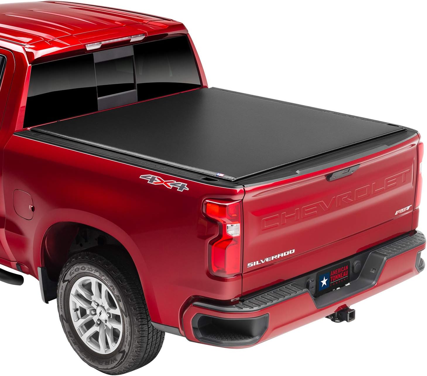 American Tonneau Company Soft Roll-up Truck Bed Tonneau Cover | 1346649 | Fits 2002-08 Dodge RAM 6'4" Bed
