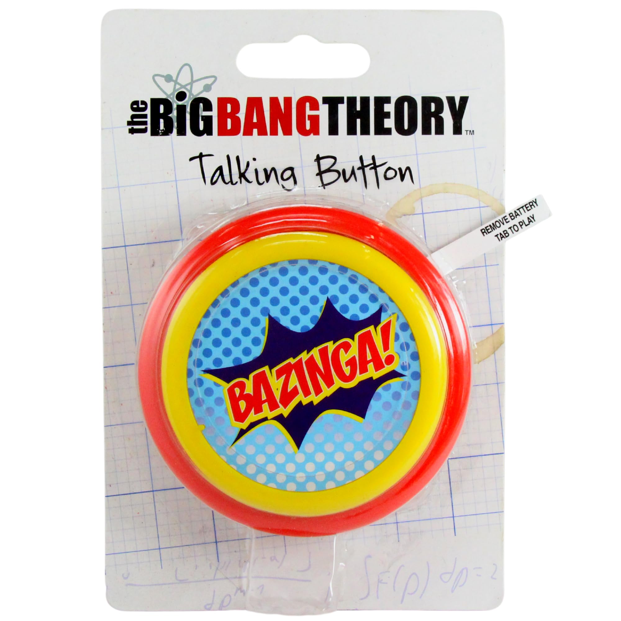 The Big Bang Theory Talking Push Button Bazinga! - 3 Famous Phrase