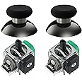 GuliKit TMR Magnetic Joystick Replacement Kit for Xbox Series X/S Controller,Anti-Drift Electromagnetic Stick Repair Module with Thumbstick Caps, Soldering Required(Not for Xbox Elite/One Controller)