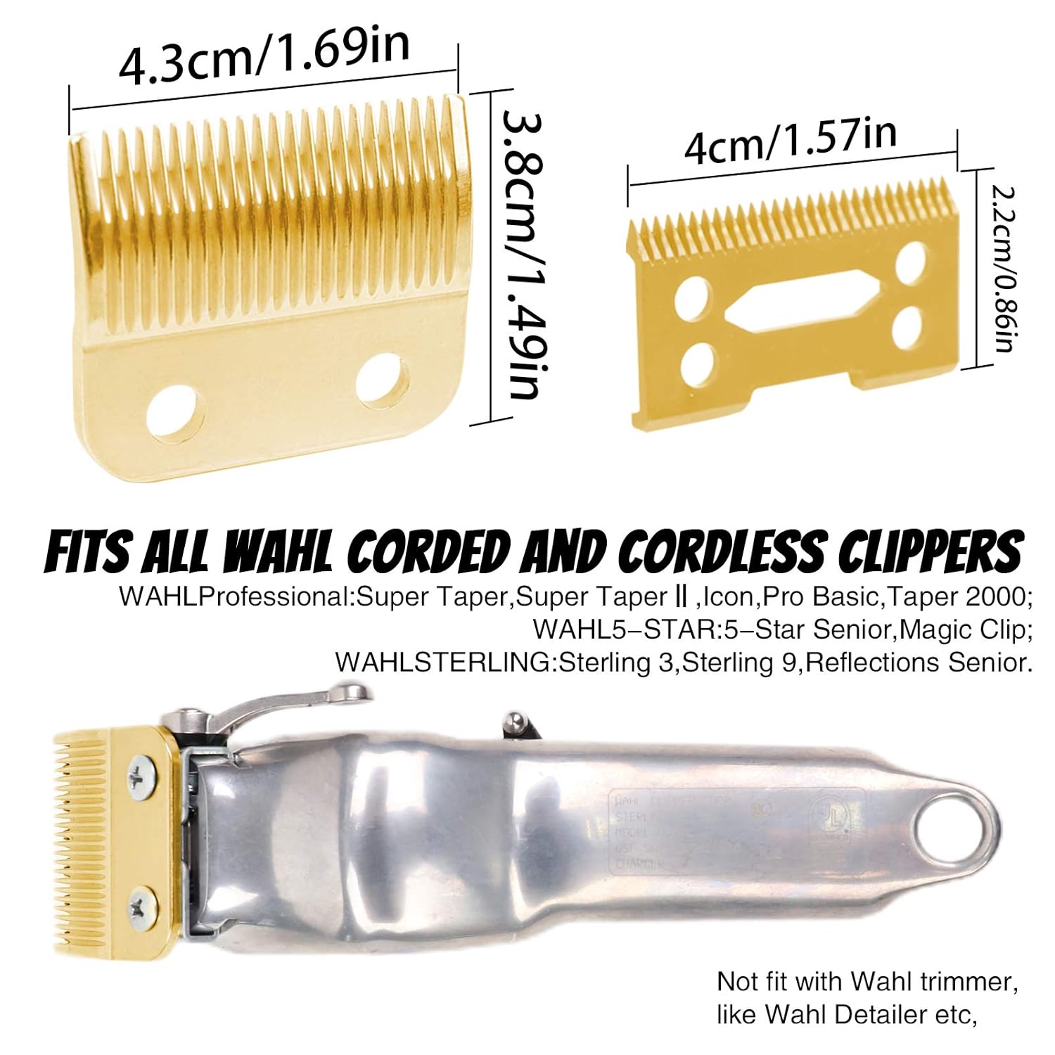 wahl senior replacement parts