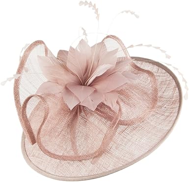 taupe hats and fascinators