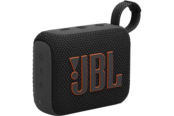 JBL Go 4 - Ultra-Portable, Waterproof and Dustproof Bluetooth Speaker, Big JBL Pro Sound with Punchy bass, 7-Hour Built-in Ba