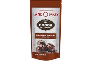 Land O Lakes Cocoa Classics, Chocolate Supreme Hot Cocoa Mix, 1.25-Ounce Packets (Pack of 36), Rich brown, (34-001)