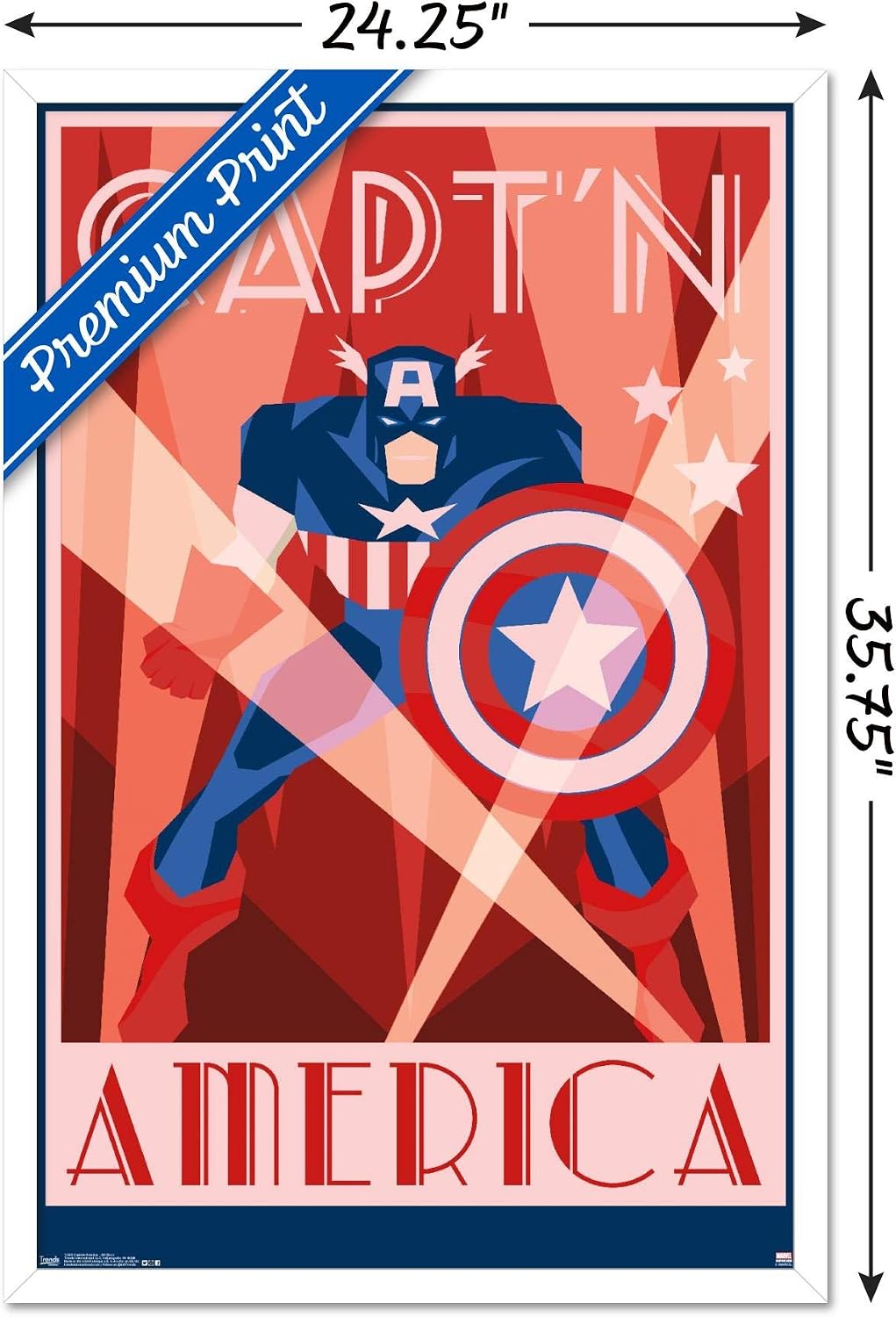 Captain America Wall Posters / Amazon Com Captain America ...
