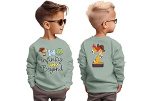 GLIGLITTR 2nd Birthday Boy Sweatshirt Two Year Old Toddler Boys Second Bday Party Outfits Western Cowboy Space Cartoon Shirts