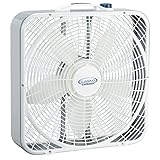 Lasko Weather-Shield Performance Box Fan, 3