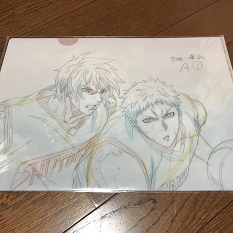 Amazon Co Jp 黒子のバスケ 黒バス プロダクションi G 原画 クリアファイル 宮地清志 葉山小太郎 ホビー 通販