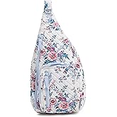 Vera Bradley Women's Cotton Sling Backpack Bookbag