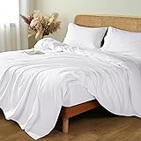 Shilucheng 100% French Linen Sheets - Full Size Bed