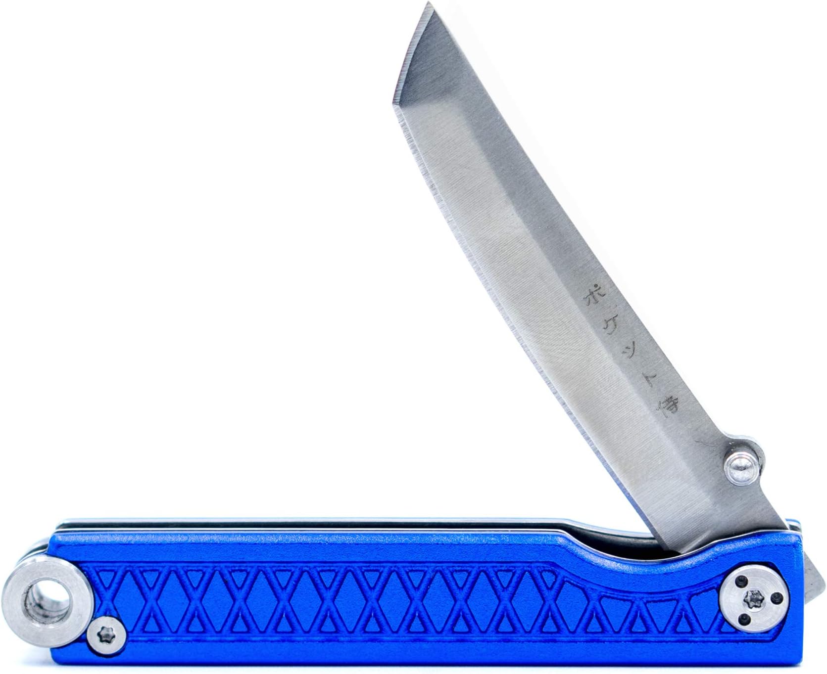 StatGear Pocket Samurai Folding Knife for EDC - Aluminum Handle Edition