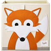 3 Sprouts Multi Bin Toy Organizer - 6 Storage Bins Kids Toy Storage In Cream Color