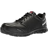 Reebok Men's Sublite Cushion Work Alloy Toe Black 4 W