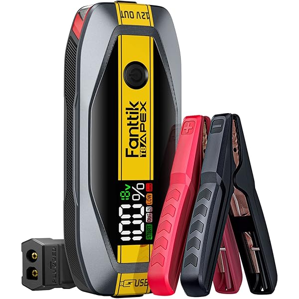 FANTTIK T8 APEX 2000 Amp Jump Starter, 65W TwoWay Fast, 58 OFF