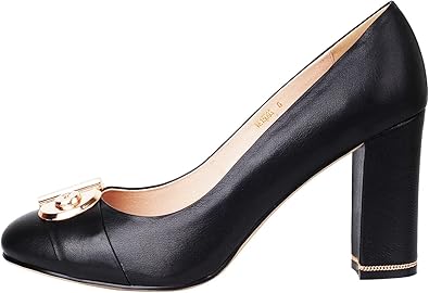 genuine leather pumps