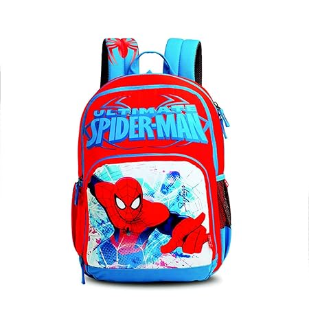 Skybags SB Marvel Champ Spiderman 03 27 Ltrs Red Casual Backpack (SBMCSN3ERED)