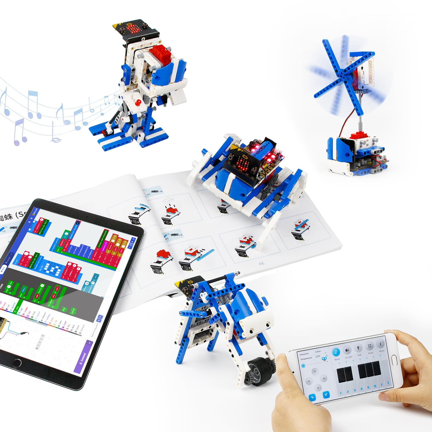 Mua Yahboom STEM Programming Robot for Ages 6+ [Motor Color Sensor and ...