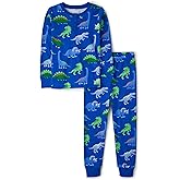 Gymboree Kids' And Toddler 100% Cotton Henley Long Sleeve Top and Pants, Gymmies Pajama Set