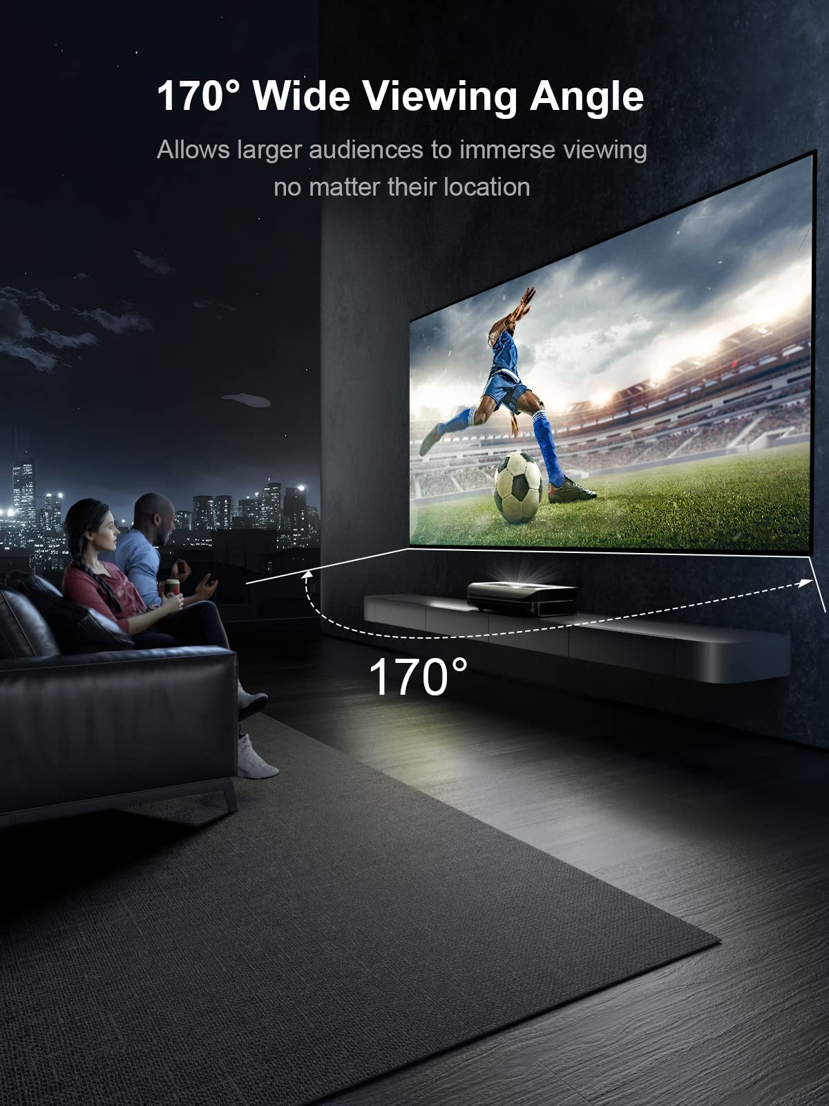 Mua AWOL VISION 135-inch Projector Screen Fixed Frame, 1.3 dB Peak Gain ...