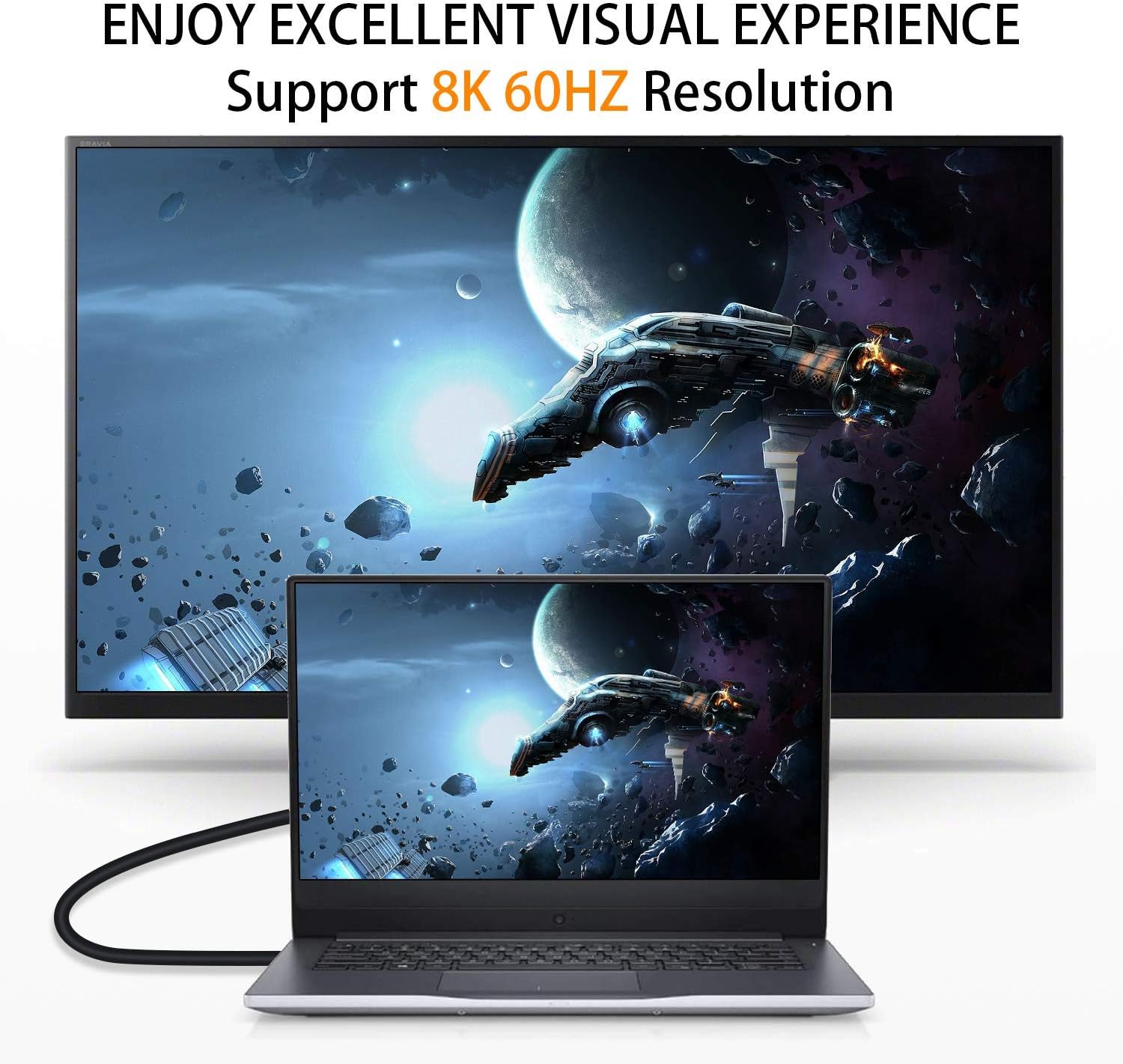 Maxhood 8K HDMI Extension Cable Short - Image 4