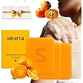 3PCS Swarva Persimmon Soap for Old People Smell Persimmon Soap for Body Odor Japanese Persimmon Soap Handmade Natural Moistur