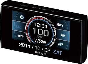 コムテック 超高感度GPSアンテナ内蔵レーダー探知機 ZERO 334V