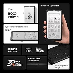 BOOX Palma eBook Reader Mobile ePaper 6G 128G