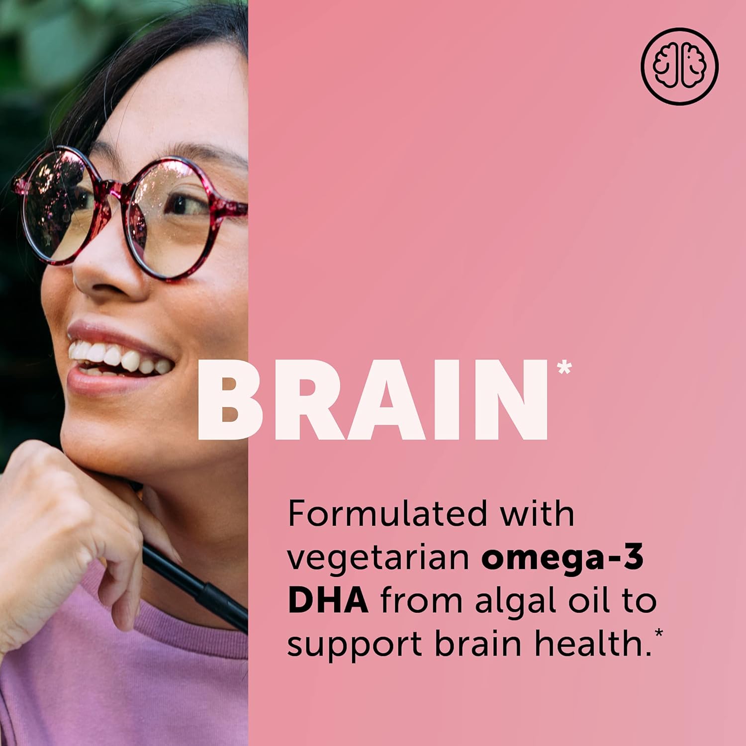 SmartyPants Multivitamin for Women; Omega-3 DHA; Zinc for Immunity; Biotin, Iron, Folate; Vitamins D3, C, B6; Vitamin B12 for Energy; Vegetarian (30 Day Supply): Health & Personal Care