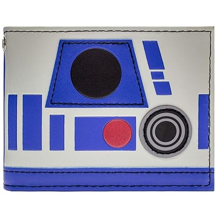 Star Wars R2-D2 Droid Helm Blau Portemonnaie Geldbörse