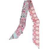 Mulberry silk Scarf hair ribbons for hair handbag scarf Tie Bundle Scarf Neckerchief Head Scarf for women 2"*35"