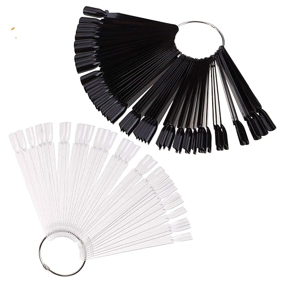clear nail swatch sticks