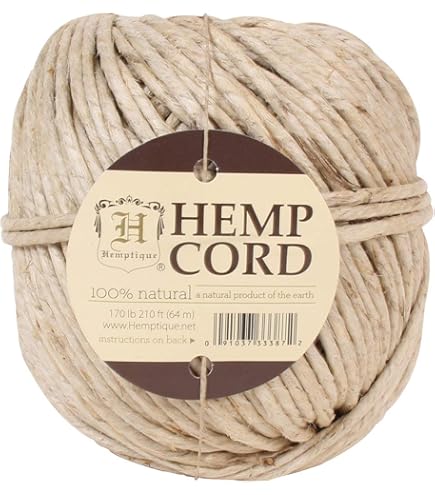 100% HEMP TWINE Natural 0.8MM -1MM- 2MM Crafts- Beading -scrapbook