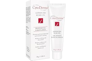 CytoDerma™ - Advanced Scar Gel 30g Post-Surgical Care to Minimize Scar Formation - Treatment of Existing Hypertrophic Scars a