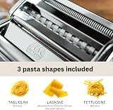 Marcato Atlas 150 Pasta Machine Chrome Steel Made in Italy view 3