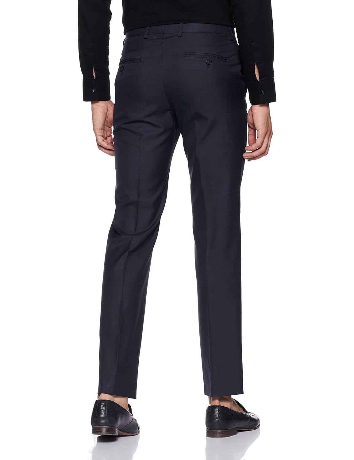 van heusen men's slim fit formal trousers