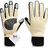 Bruvoalon Winter Gloves for Women &amp; Men, 3M Thermal Insulation, Lycra Fabric, Touchscreen, Anti-Slip