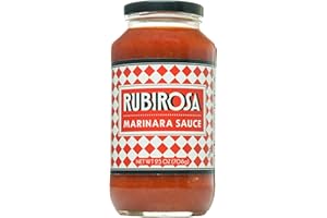 RUBIROSA Marinara Sauce I Authentic Italian Fresh Tomato Pasta Sauce & Pizza Sauce I Locally Produced I No Added Sugar, Nut-Free, Keto-Friendly, Vegan, Kosher, Gluten-Free Pantry Staple (3-Pack, 25oz)