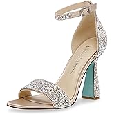 Betsey Johnson Women's Dani Embellished Heeled Sandals