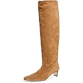 STAUD Women's Wally Boots, Tan, 6 Medium US