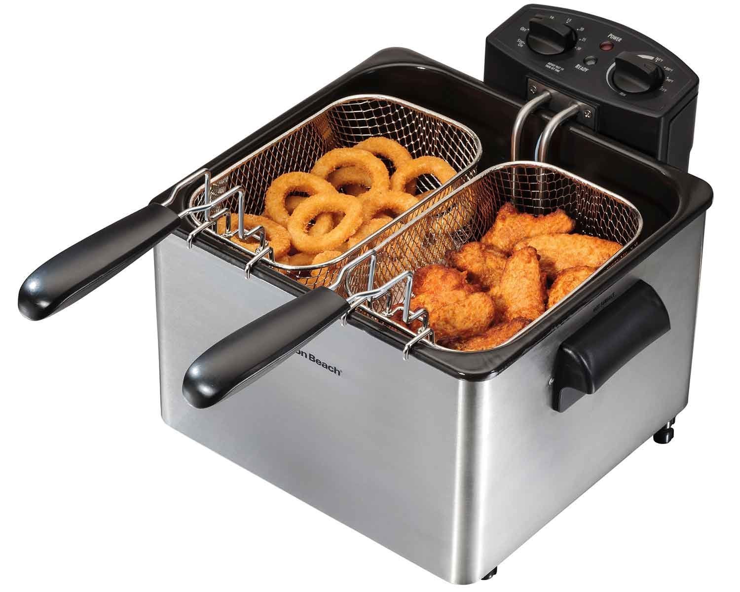 Hamilton Beach Professional-Style Electric Deep Fryer, 12-Cup Oil Capacity (35034) (2)