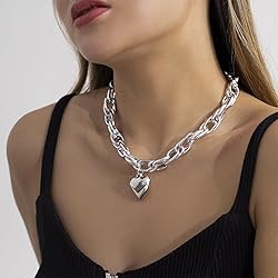 Your Always Charm Chunky Chain Necklaces for Women