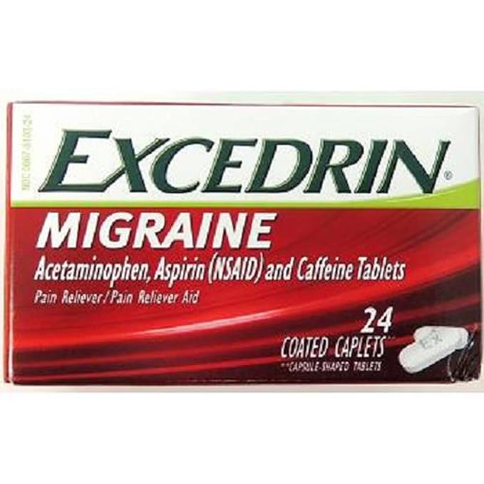 Product Of Excedrin Migraine, Aspirin Pain Reliever
