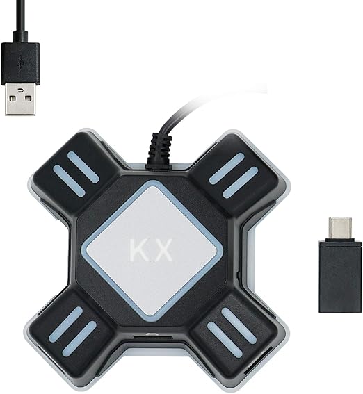 EM USB KX Adapter Gaming Keyboard and Mouse USB Adapter for PS4/ PS3