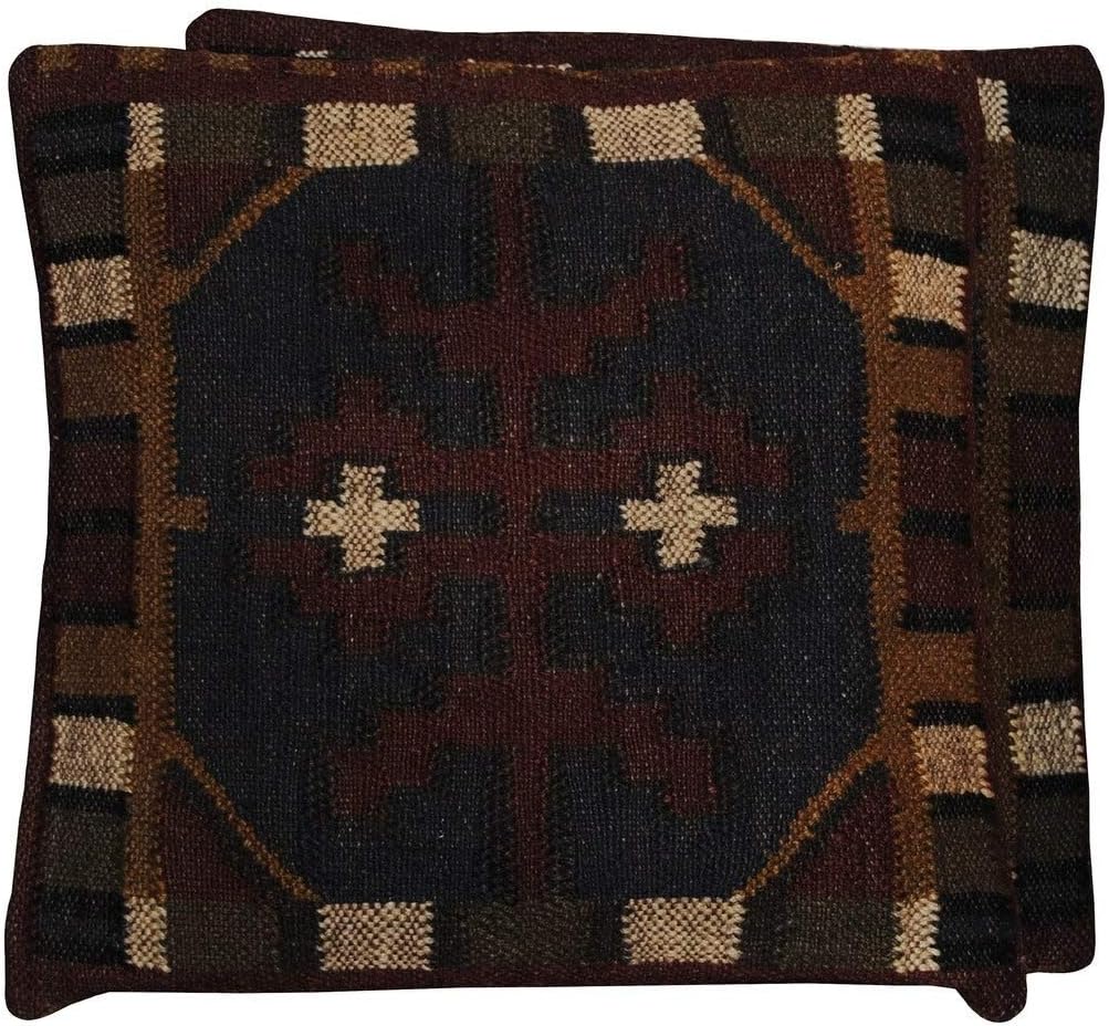 Amazon Com Handmade 20 Throw Pillows Set Of Two Blue Gold Red