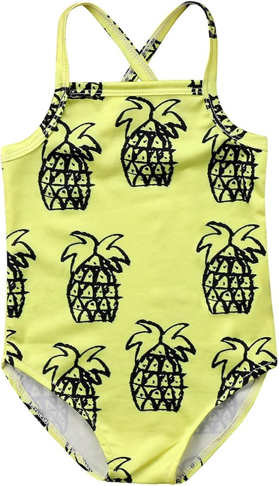 baby pineapple swimsuit