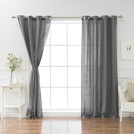 Buy Sb India Korona Design Solid Sheer Polyester Plain Blend Non