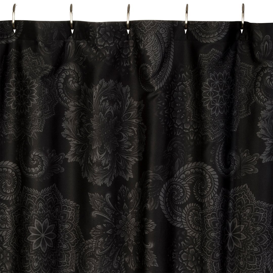 Amazon Com Midnight Ink Shower Curtain Mandala Tattoo Bathroom